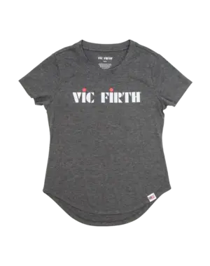  Vic Firth Women's Logo T-Shirt, Large