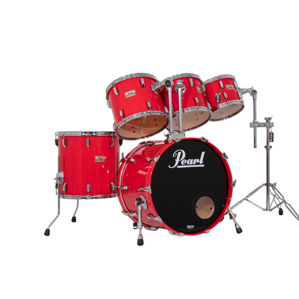 Pearl Pearl World Series 22" Drum Kit, Red Lacquer