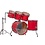 Pearl Pearl World Series 22" Drum Kit, Red Lacquer