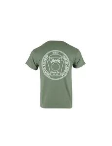 Ludwig Ludwig Green Circle  T Shirt, Medium
