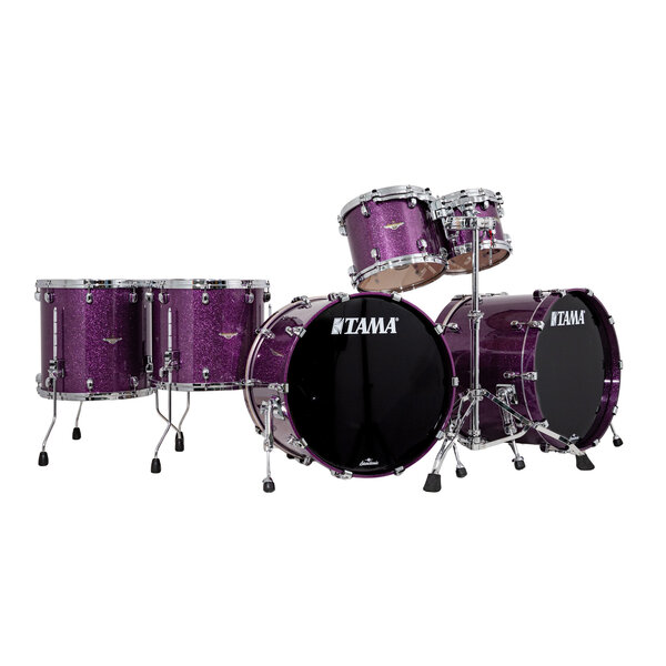 Tama Tama Starclassic Lars Ulrich Replica 22" Maple Kit Drum Kit, Deeper Purple