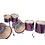 Tama Tama Starclassic Lars Ulrich Replica 22" Maple Kit Drum Kit, Deeper Purple