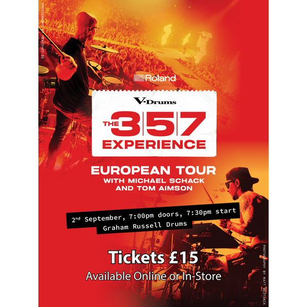 Roland V-Drum 'The 3|5|7 Experience' w/Michael Schack & Tom Aimson