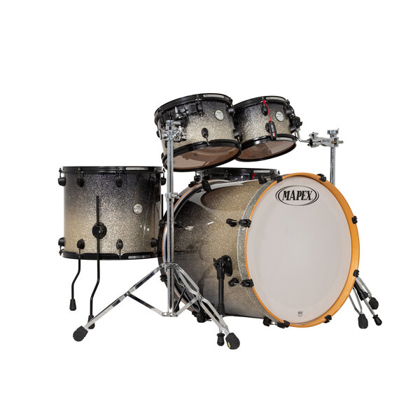 Mapex Mapex Meridian 22" Maple Drum Kit, Galaxy Sparkle Fade