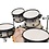 Mapex Mapex Meridian 22" Maple Drum Kit, Galaxy Sparkle Fade