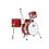 Gretsch Gretsch Catalina Club 16" Street Drum Kit, Red Sparkle