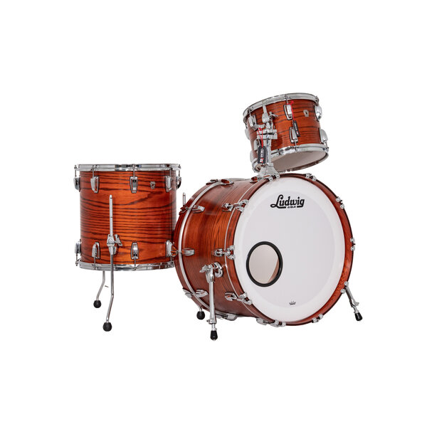 Ludwig Ludwig Classic Oak 22" FAB Drum Kit, Tennessee Whiskey