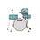 Tama Tama Club-JAM 18" Drum Kit, Aqua Blue