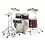 Pearl Pearl Export 20" Drum Kit, Satin Scarlet with Pearl 834 Hardware Pack & PX Cymbal Set