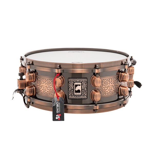Mapex Mapex Black Panther Mayan/Aztec 14" x 5.5" Steel Snare Drum
