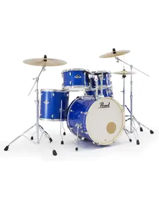 Pearl Pearl Export 20" Drum Kit, Midnight Blue with Pearl 834 Hardware Pack & PX Cymbal Set