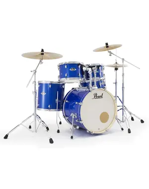 Pearl Pearl Export 20" Drum Kit, Midnight Blue with Pearl 834 Hardware Pack & PX Cymbal Set