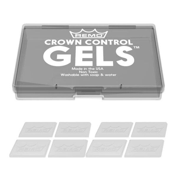 Remo Remo Crown Control Gels 8 Pack, Clear