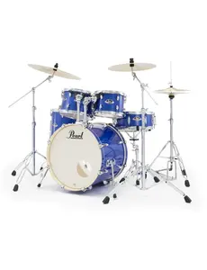 Pearl Pearl Export 22" Drum Kit, Midnight Blue with Pearl 834 Hardware Pack & PX Cymbal Set