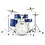 Pearl Pearl Export 22" Drum Kit, Midnight Blue with Pearl 834 Hardware Pack & PX Cymbal Set