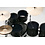 Tama Tama Starclassic Performer 22" Drum Kit, Blacked Out Black Edition - Flat Black