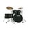 Tama Starclassic Performer 5 Piece Shell Pack - Blacked Out Black Edition - Flat Black