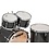 Sonor Sonor SQ2 22" Birch Drum Kit, Black Sparkle