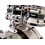 Tama Tama Starclassic 22" Bubinga Drum Kit, Silver Sparkle w/Black Racing Stripe