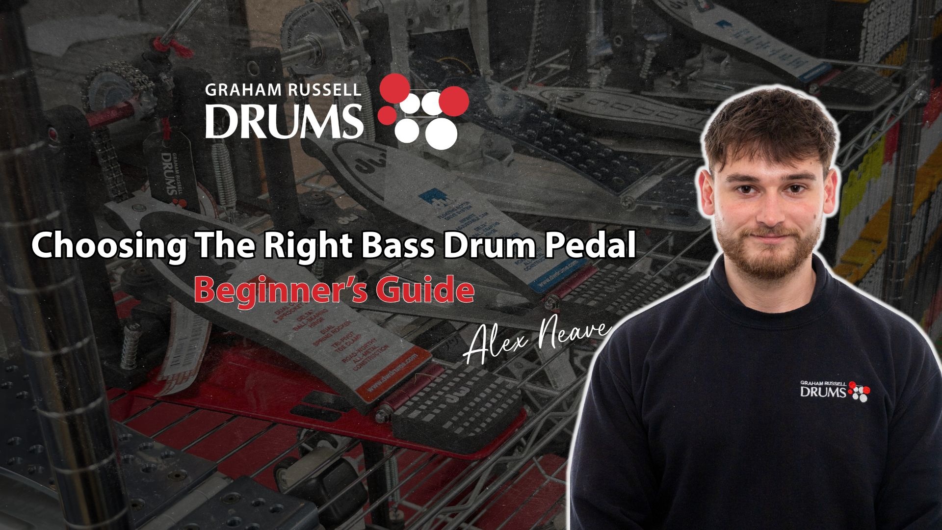 Beginner’s Guide to Choosing the Right Bass Drum Pedal | Graham Russell Drums