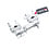 Gibraltar Gibraltar Universal Adjustable 2-Way Grabber Clamp