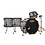 PDP PDP 805 Series 24" Drum Kit, Black & White Checkers