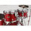 Tama Staclassic Walnut/Birch 4pc Shell Pack - Garnet Red Sparkle