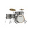 Tama Tama Starclassic 22" Walnut/Birch Drum Kit, Smoked Silver Sparkle