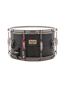 Tama Tama SLP 'Big Black' 14" x 8" Steel Snare Drum, Matt Black
