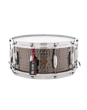 Gretsch Gretsch Full Range 14" x 6.5" Hammered Black Steel Snare Drum