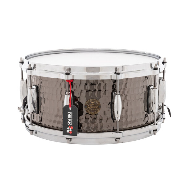 Gretsch Gretsch Full Range 14" x 6.5" Hammered Black Steel Snare Drum