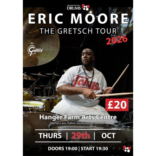 Eric Moore - The Gretsch Tour 2026 - 29/10/26