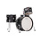 DW Drums DW Design Series Frequent Flyer 20" Drum Kit, Satin Black