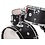 DW Drums DW Design Series Frequent Flyer 20" Drum Kit, Satin Black