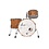 Sonor Sonor Vintage Series 22" Drum Kit, Teak Semi Gloss