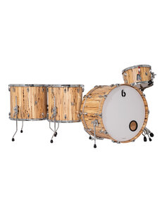 British Drum Co. British Drum Co. Legend Series 24" Drum Kit, Spalted Beech