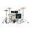 Gretsch Gretsch Renown 22" Drum Kit, Satin Antique Blue Burst