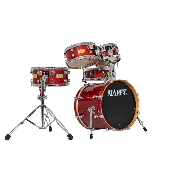 Mapex Mapex Pro M Series 18" Micro Drum Kit, Ruby Crystal