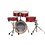 Mapex Mapex Pro M Series 18" Micro Drum Kit, Ruby Crystal