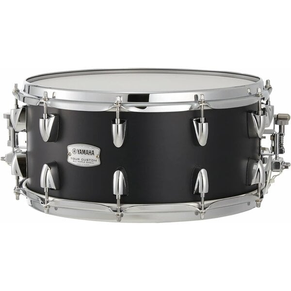 Yamaha Yamaha Tour Custom 14" x 6.5” Snare Drum, Licquorice Satin