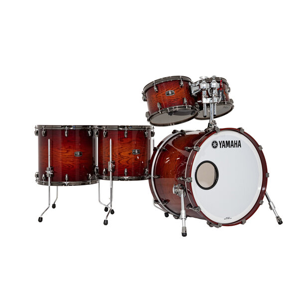 Yamaha Yamaha Live Custom Oak 22" Drum Kit, Amber Shadow Sunburst