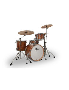 Gretsch Gretsch Catalina Club 20" Drum Kit, Satin Walnut Glaze