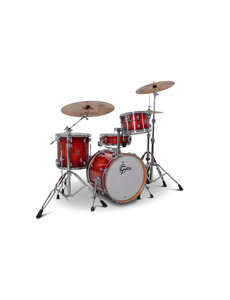 Gretsch Gretsch Catalina Club 18" Drum Kit, Gloss Crimson Burst