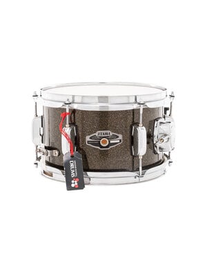 Tama Tama Artwood 10" x 6" Snare Drum, Black Gold Glitter