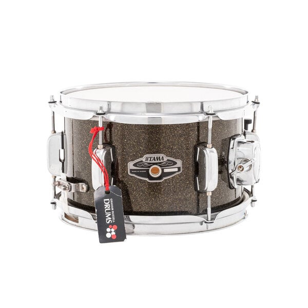 Tama Tama Artwood 10" x 6" Snare Drum, Black Gold Glitter