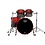 Mapex Mapex Saturn V Exotic 22" Drum Kit, Cherry Mist Maple Burl