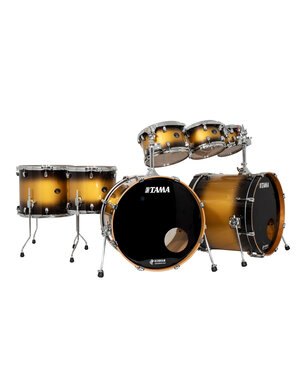 Tama Tama Silverstar 22" Drum Kit, Vintage Gold Duco