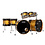 Tama Tama Silverstar 22" Drum Kit, Vintage Gold Duco