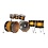 Tama Tama Silverstar 22" Drum Kit, Vintage Gold Duco