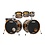 Tama Tama Silverstar 22" Drum Kit, Vintage Gold Duco